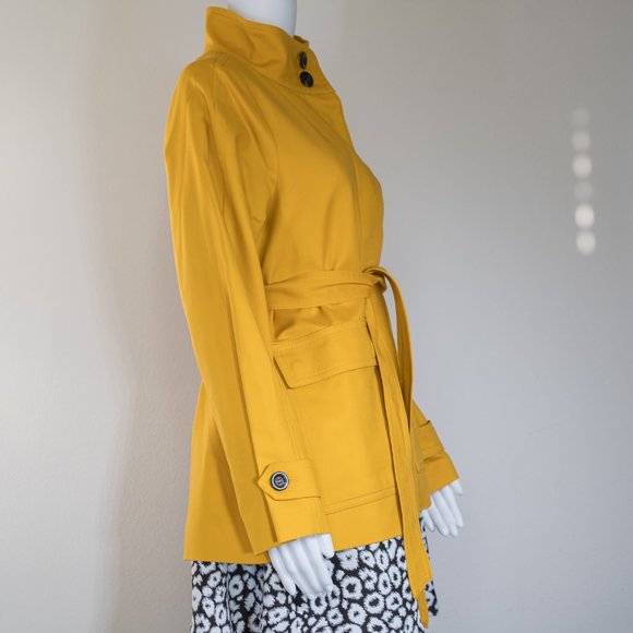 Ann Taylor Yellow Coat - Picture 6 of 10
